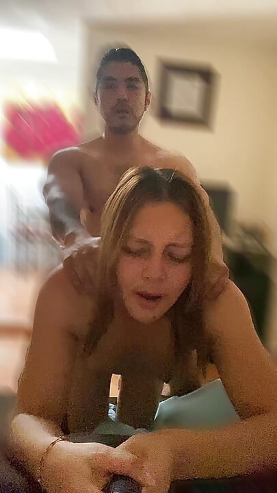 Angy likes to record herself from the front while they are putting their cock inside her pussy
