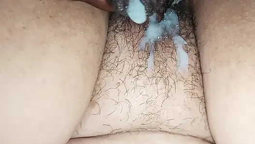 Sitting on stepdad's cock