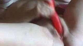 Breastbondage la masturbación