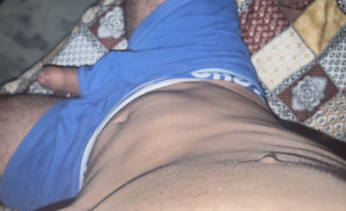 Waking up early morning found dick is going outside my underwear