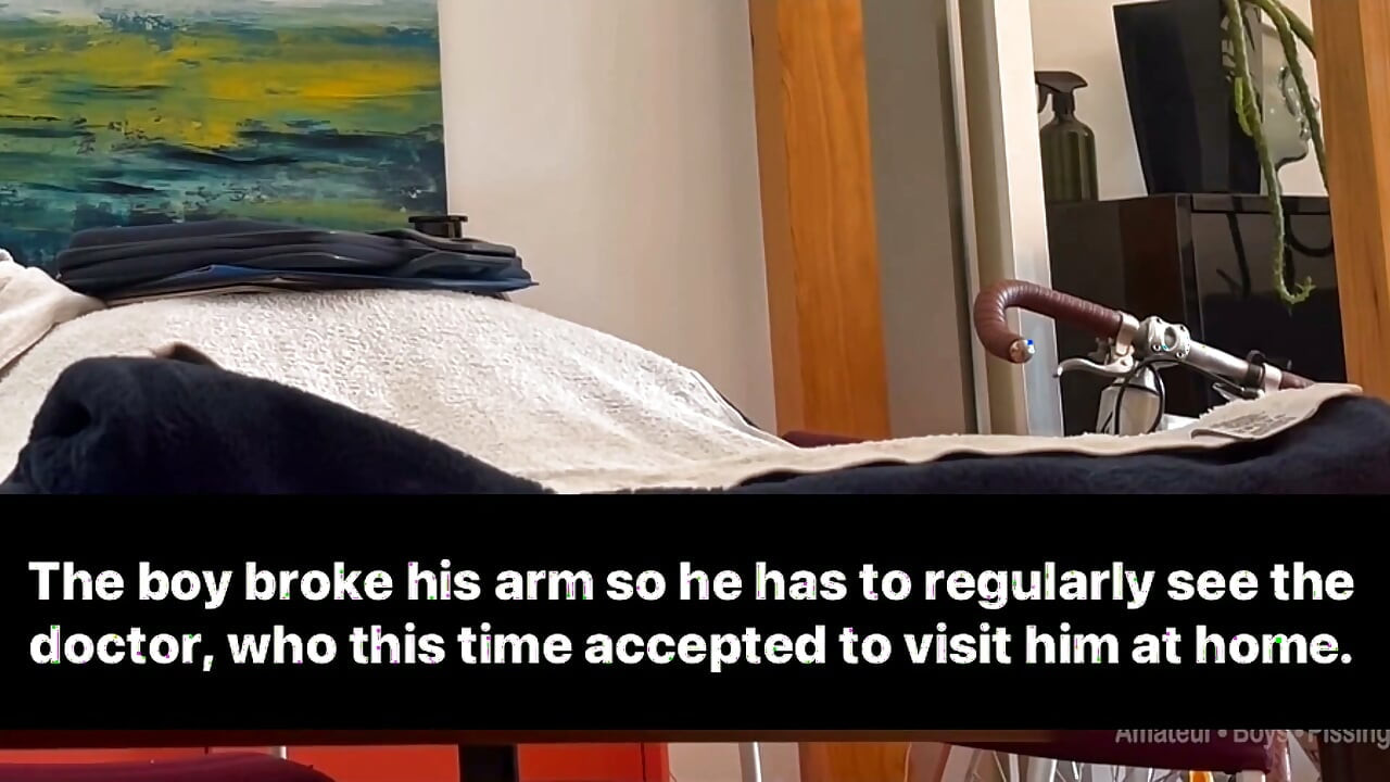 Stepson's Medical Exam in Front of Stepdaddy - Part 1 the Exam
