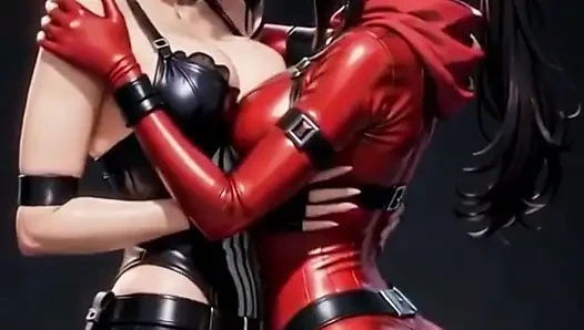 Erosquest - cezalandırıcı + daredevil - sapphic zevkleri - cosplay - contenu ia