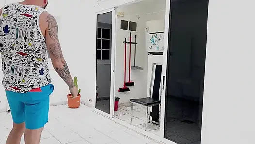 Pembe Saçlı Sürtük Sahne Arkası Çifte Penetrasyon Sikiş Festivali