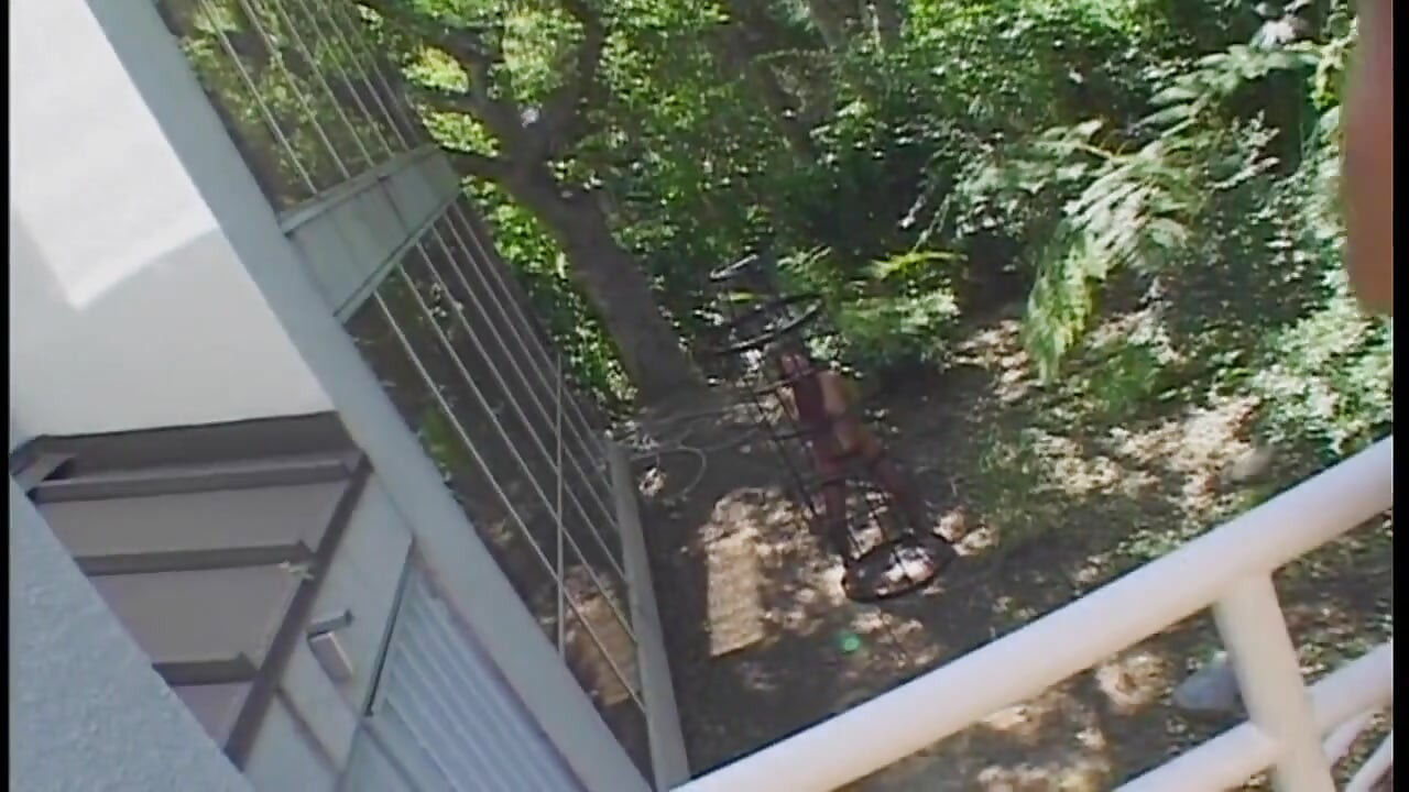 Caged MILF Slut Takes Cock Deep From Both Ends