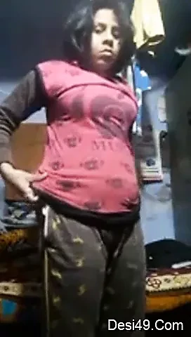 Desi beautiful girl change her dress