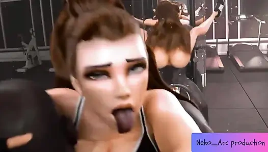 MEINE FREUNDIN AUS AFRIKA BESUCHT ZUM ERSTEN MAL EIN FITNESSSTUDIO UND ICH MUSS ALLES ERKLÄREN ...