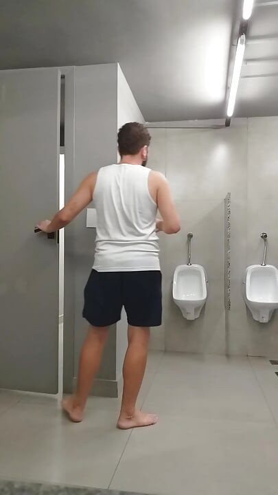 I Almost Got Caught Exposing Myself in the Gym Bathroom, and the Guys Saw Me