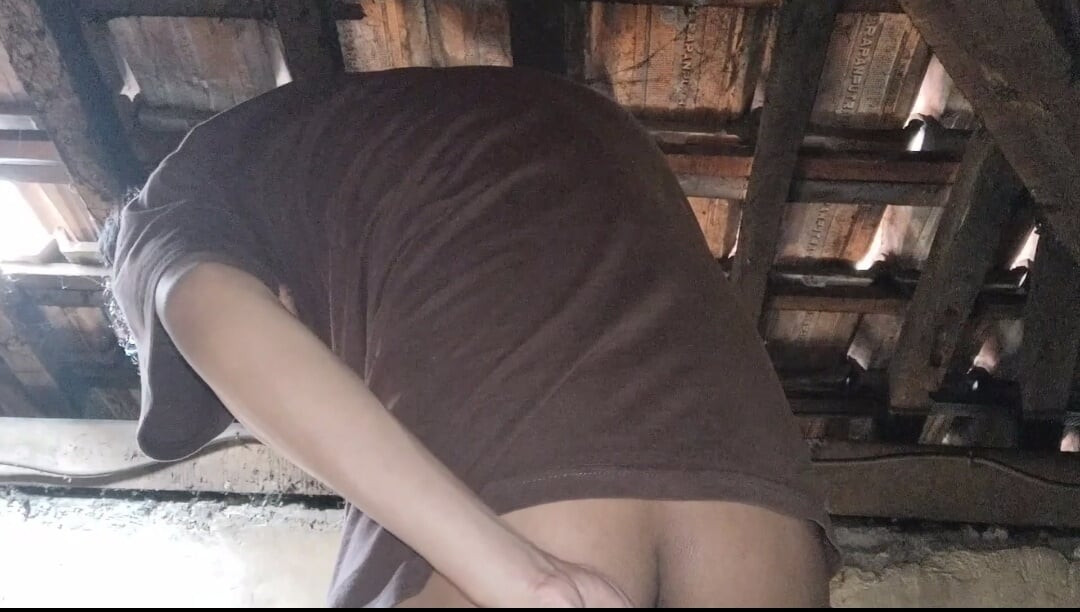 Masturbating on the attic of your own house