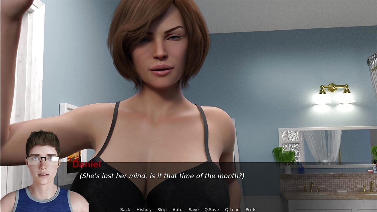 Melinda's Breeding Instinct Works In iugh Urges to Get Pregnant by Her Step SON on Her Monthly Period Cycle