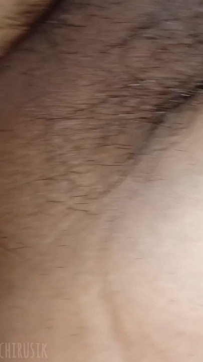 The hole fucks with a big dick, the sperm fills a beautiful elastic ass!