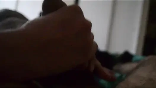 Bakış açısı genç kız ilk elle muamele ve sakso