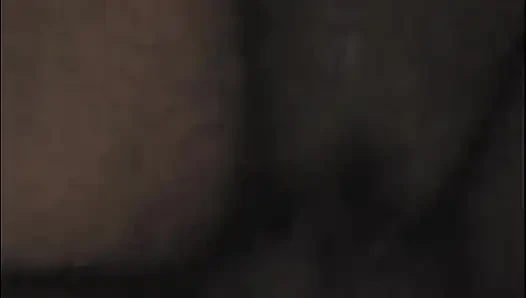 Hot doggy at her back