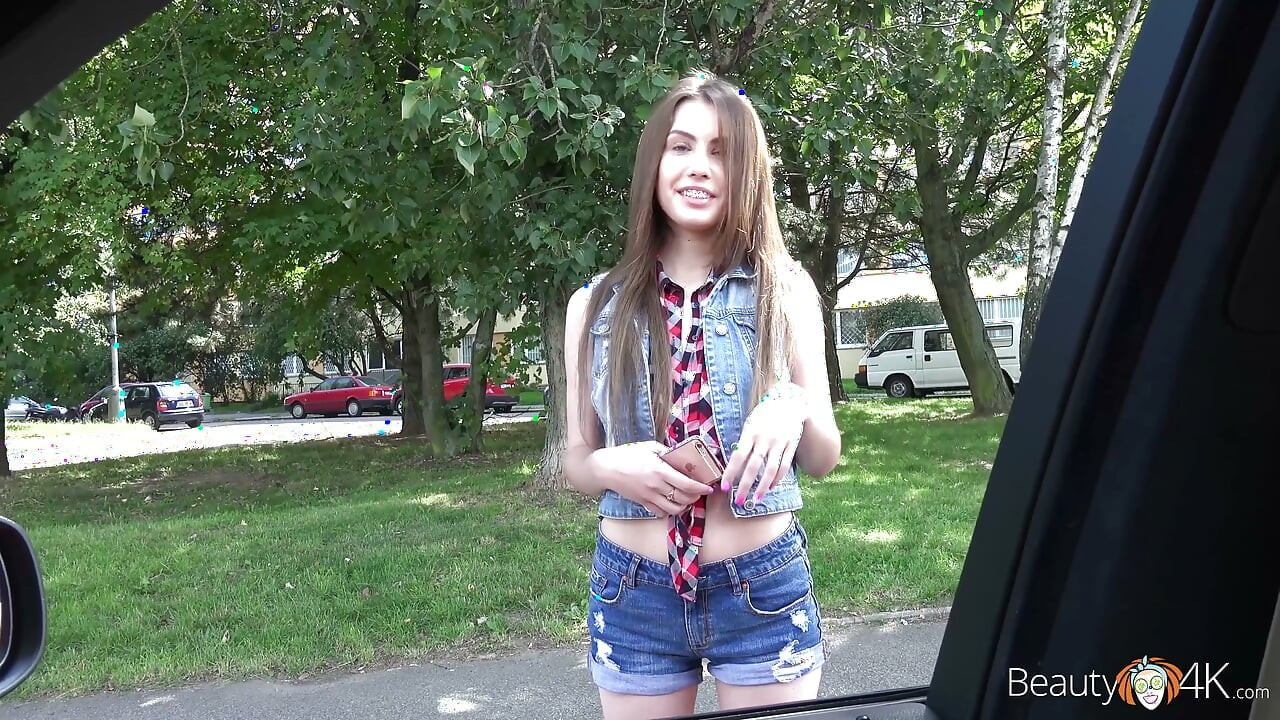 Real beauty got her pussy drilled in car
