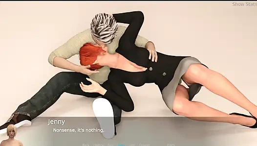 Proje ateşli evli kadın #8 Merry hepsinin en iyi göğüslerine sahip.