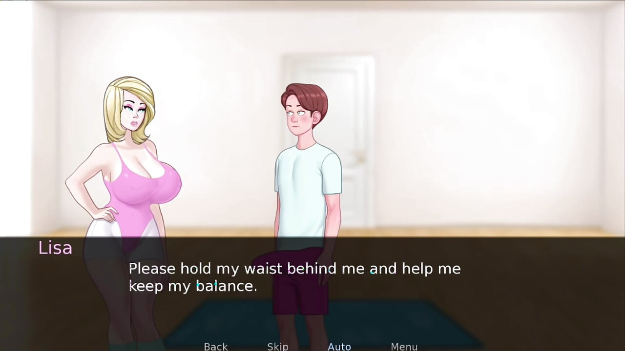 Sex note #6: Lisa let me help her to do yoga