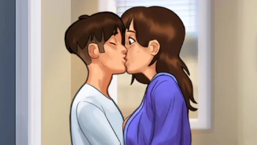 Summertime Saga #29 - La casera solitaria está desesperada por besar a un hombre