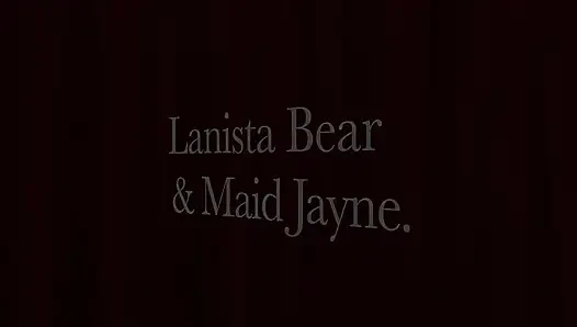 Part 1:- Lanista Bear and Maid Jayne Has a Treat in the Library