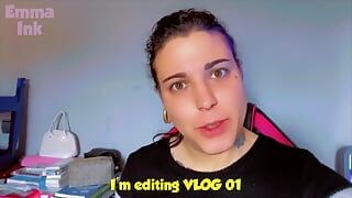 Emma ink vlog - 打手枪和射精 - 第2集