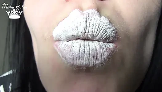 My magic white lips