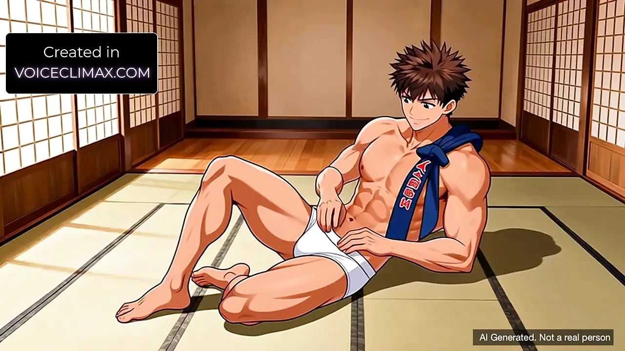 Dojo After Practice with Tetsuo  – Gay Karate Yaoi JOI