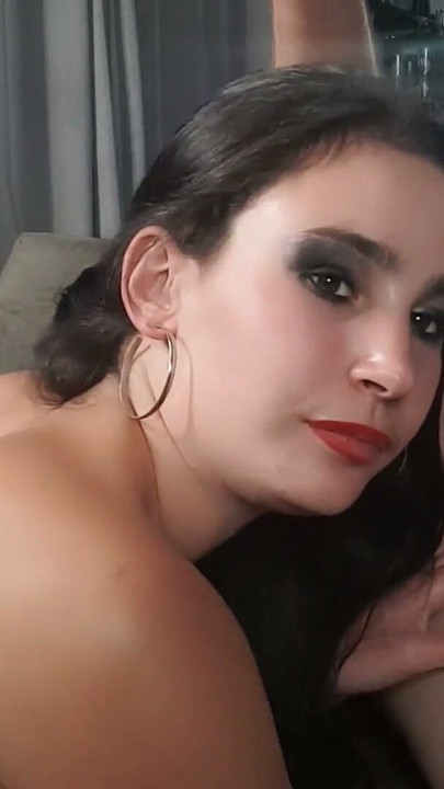 Girl gives rimjob to a guy and girl, FFM threesome | Clip 1