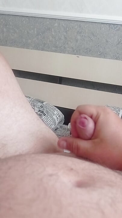 Just jerking off with a toy