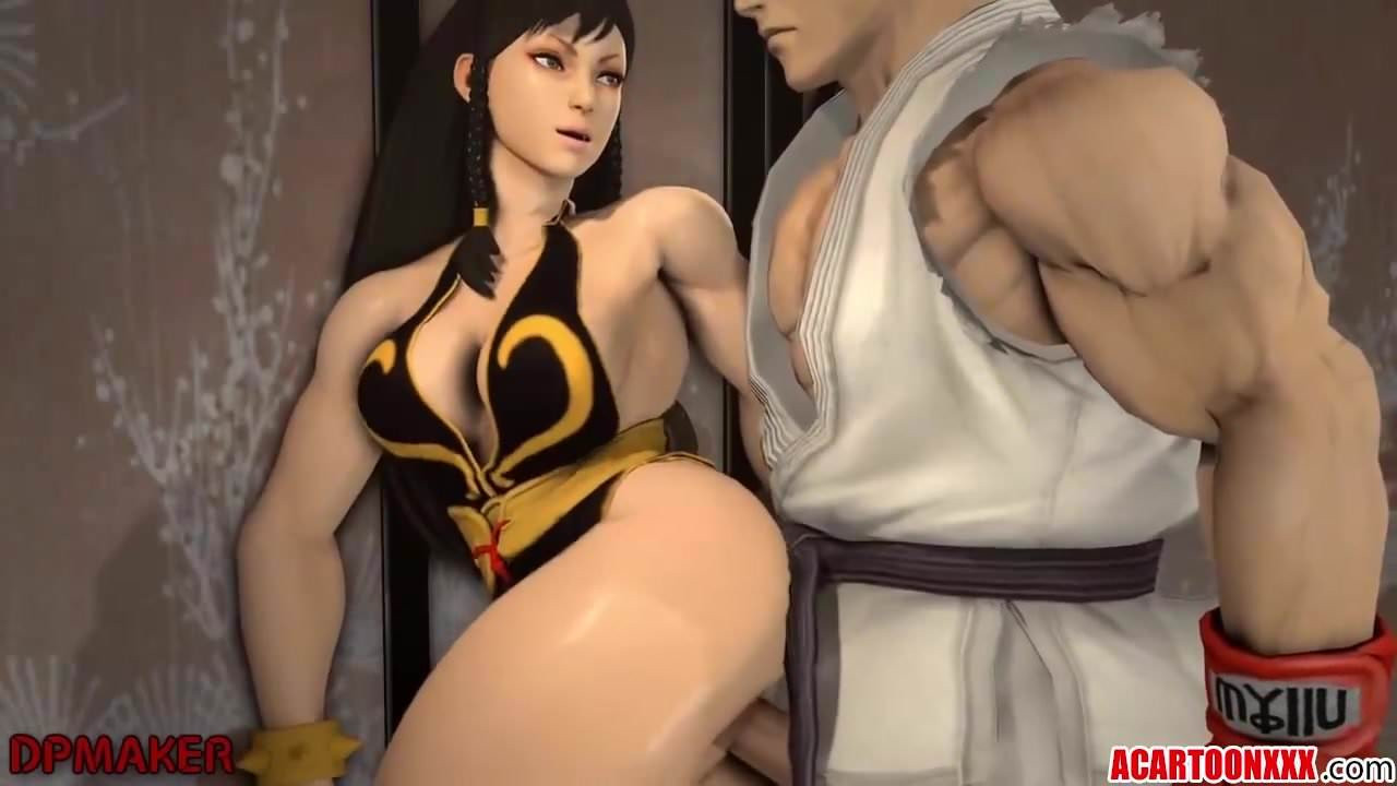 Horny and naughty Chun Li pussy rammed well