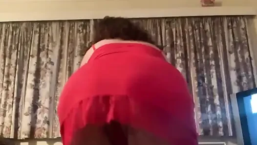 Cewek semok inggris lagi asik tari striptis