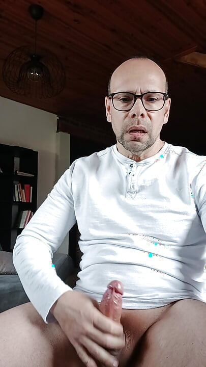 Hard and well-oiled cock