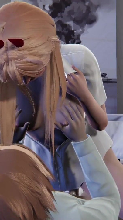 Jaw-dropping moment from "Power fucks Denji l Anime Chainsaw Man l 3d animation Hentai"