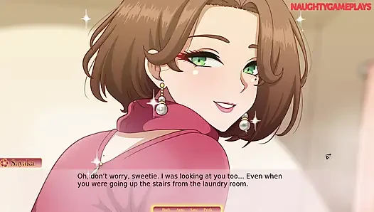 Sayaka My Naughty Milf Neighbor By Erebeta - Sexy Big Tits Stepmom Enjoying HOT SEX With Her New Neighbor