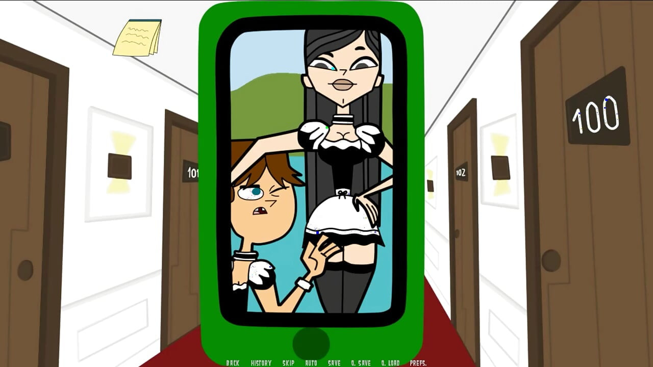 Total Drama Harem - Bahagian 11 - Footjob Dominan Oleh Loveskysan