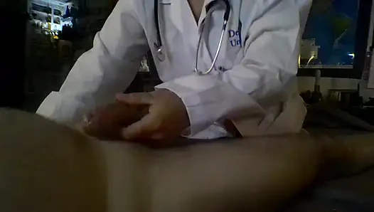 Doctor role-playing slo-mo bj