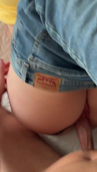 She looks so good and tempting in her Polo shirt and tight Levi's Jeans, had to fuck her | Clip 2