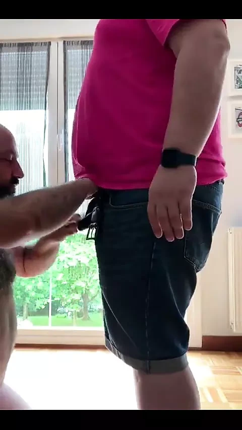How Delicious It Is That a Bear Plays with Your Cock with His