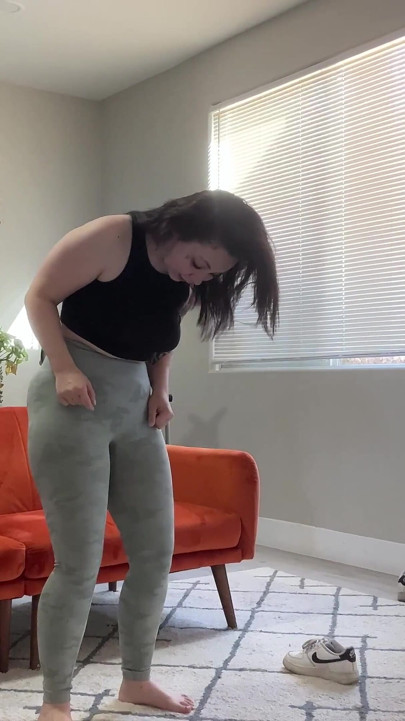 Giantess Sews You Into Workout Panties