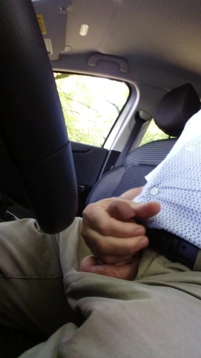 in my car o a public parking