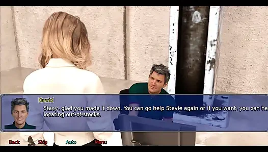 Ofisteki evli kadın bölüm 3: Stacy iş yerinde duşta kendisiyle oynadı