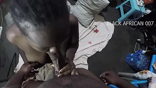 First I sucked his dick, then he fucked me