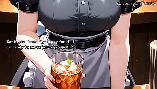 Ellen Joe from Zenless Zero becomes your private bartender (Feet JOI)
