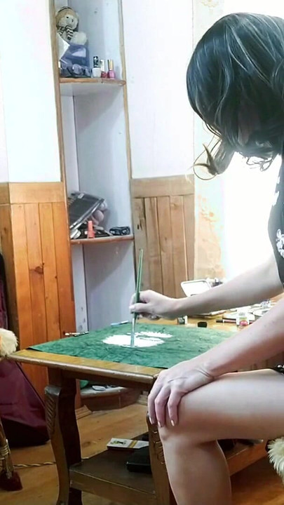 لحظة لا تنسى من "تعال إلى هنا ، ألعق مؤخرتك بينما أنا أدخن"