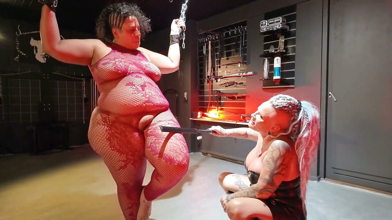 Amerikansk Bbbw Första BDSM -session