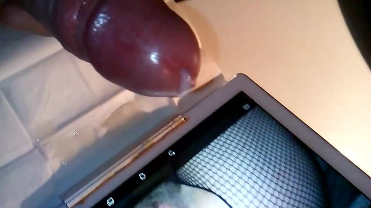 Cum tribute with cockring