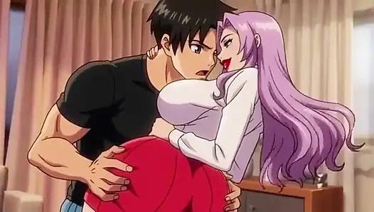 Azgın üvey anne evde kimse yokken üvey oğlu tarafından yakalanıyor