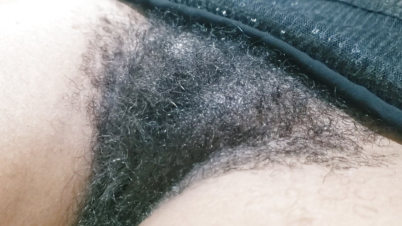 Hairy Pussy Brunette MILF With Intimate Close Up Visuals