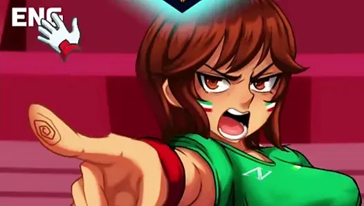 World Cup Girls - Vertical - A FIFA world cup game and Mexico has challenged us and we might get a special blow job!