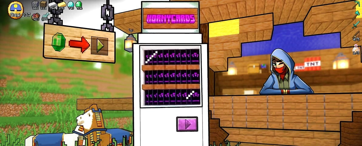 Minecraft Hornycraft Dio 83 Polusestra želi popušiti moj kurac od Loveskysanhentai
