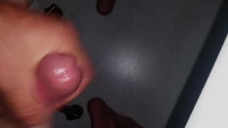 project glass filled with sperm. cumshot 1