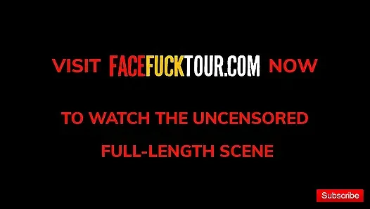 I ended up giving this LATINA a hard FACE FUCK... she cheated on her boyfriend and loved it
