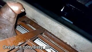Small dick pissing on different places compilation